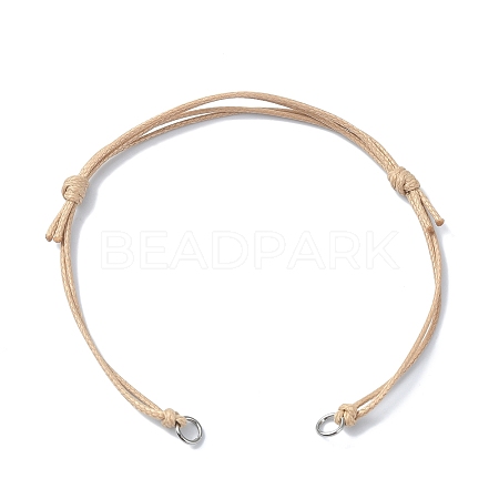 Adjustable Eco-Friendly Korean Waxed Polyester Cord Bracelet Making AJEW-JB01195-02-1