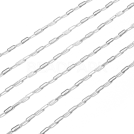 Brass Paperclip Chains CHC-T008-07S-1