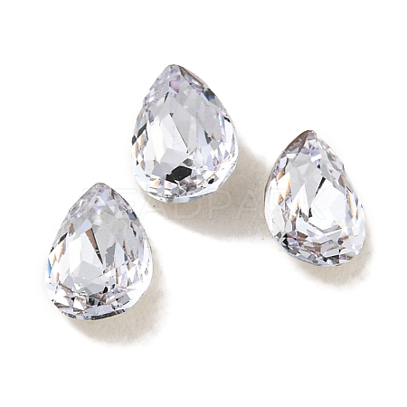 Glass Rhinestone Cabochons RGLA-L029-19B-283-1