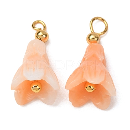 Dyed Synthetic Coral Pendants GG-CBAC295-03G-02-1