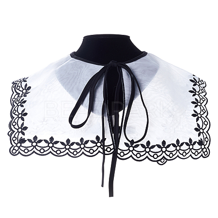 1Pc Detachable Organza Collars AJEW-GF0007-70-1