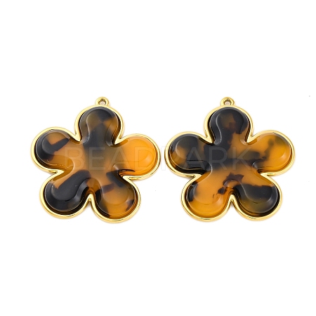 304 Stainless Steel Pendants X-STAS-V004-06G-06-1
