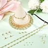 SUNNYCLUE Daisy Flower Chain Bracelet & Necklace & Tassel Earrings & Eyeglass Chains Making Kit DIY-SC0021-73-4