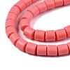 Polymer Clay Bead Strands CLAY-T001-C55-4