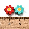 Handmade Polymer Clay Beads X-CLAY-R006-06-3