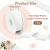 10 Yards Velvet Frayed Ribbon SRIB-WH0011-226A-2