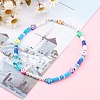 Polymer Clay Beaded Necklaces for Kids X-NJEW-JN03376-6