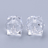 Transparent Acrylic Beads TACR-Q259-6mm-V01-2