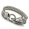 Eagle Viking 304 Stainless Steel Wheat Chain Bracelets for Men FS-WGC8E20-08-1