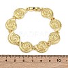 Brass Link Bracelets for Women BJEW-H209-01C-G-5