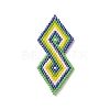 Handmade Loom Pattern MIYUKI Seed Beads PALLOY-MZ00085-1