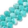 Natural White Jade Dyed Beads Strands G-NH0004-014-1