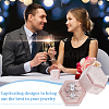 3-Slot Hexagonal Velvet Ring Boxes AJEW-WH0471-26B-7
