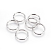Tarnish Resistant 304 Stainless Steel Saw Cut Open Jump Rings STAS-P212-24P-03-1