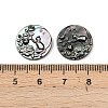 Natural Black Lip Shell Carved Cabochons SSHEL-B006-01B-C-3