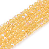 Electroplate Glass Beads Strands EGLA-A044-T1mm-L03-1