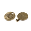 Tibetan Style Alloy Pendants FIND-WH0032-84AB-2
