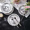 Paper Disco Party Dish AJEW-WH20011-57A-01-3
