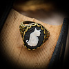 Alloy with Resin Finger Rings FS-WGE901F-05-5
