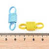 Spray Painted Iron Spring Double-hole Connector Charms FIND-C091-02-3