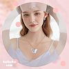 48Pcs 6 Colors Electroplate Acrylic Pendants PACR-FH0001-04-5