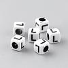 Opaque Acrylic Beads SACR-Q188-02L-1