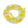 Opaque Glass Beads Strands GLAA-T006-07-A06-3