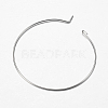 316 Surgical Stainless Steel Hoop Earrings Findings X-STAS-F149-32P-D-3