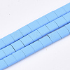 Spray Painted Non-magnetic Synthetic Hematite Beads G-T116-07-03-1