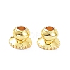 Apetalous Brass Bead Caps KK-K086-20G-1