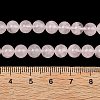 Natural Madagascar Rose Quartz Beads Strands G-Z146-A01-6mm-02-5