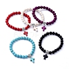 Stretch Charm Bracelets BJEW-JB05234-1