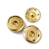 Ion Plating(IP) 202 Stainless Steel Snap Buttons BUTT-I017-01D-G-1