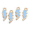 Alloy Enamel Pendants ENAM-N054-025J-1