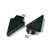 Mixed Gemstone Pendants G-G930-01P-4