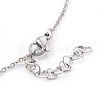 304 Stainless Steel Chain Necklaces NJEW-JN02267-3