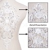 Wedding Bridal Lace Applique DIY-WH0146-25C-3