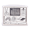 Wood and Rubber Stamps TOOL-WH0091-01-8