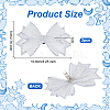 Cloth Rhinestone Bowknot Shoe Decoration FIND-WH0199-63A-2
