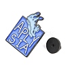 Ocean Theme Alloy Enamel Pins JEWB-G045-04EB-03-3
