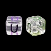 Acrylic European Beads MACR-I042-01U-2