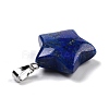 Natural Lapis Lazuli Pendants X-G-I319-01P-10-3