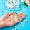 200Pcs ABS Imitation Pearl Beads OACR-TA0003-84C-6