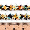 Spray Painted Synthetic Turquoise Beads Strands UNKW-T001-11K-05-3