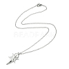 Non-Tarnish 304 Stainless Steel Pendant Necklace for Women NJEW-JN04387-6