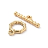 Ion Plating(IP) 304 Stainless Steel Ring Toggle Clasps STAS-A092-09D-G-2