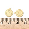 304 Stainless Steel Charms KK-D503-09G-3