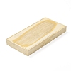 Rectangle Wood Jewelry Necklace Displays Trays NDIS-K003-01A-3