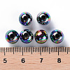 Opaque Acrylic Beads X-MACR-S370-D8mm-S002-4