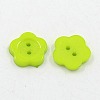 Acrylic Sewing Buttons for Costume Design X-BUTT-E074-C-M-3